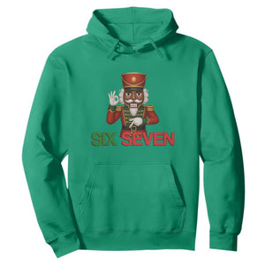 67 Six Seven Black Nutcracker Christmas Meme Hoodie TS14 Irish Green Print Your Wear