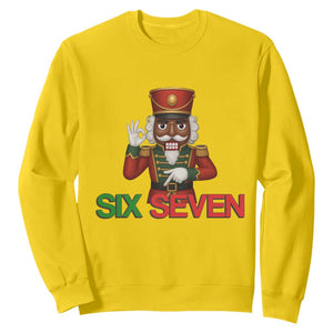 67 Six Seven Black Nutcracker Christmas Meme Sweatshirt TS14 Daisy Print Your Wear