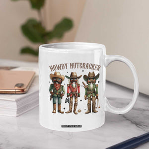 Nutcracker Cowboy Christmas Western Country Howdy Coffee Mug TS14 Print Your Wear
