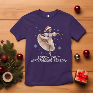Black Nutcracker Ballet Christmas T Shirt TS14 Purple Print Your Wear