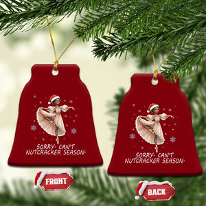 Black Nutcracker Ballet Christmas Ceramic Ornament TS14 Print Your Wear