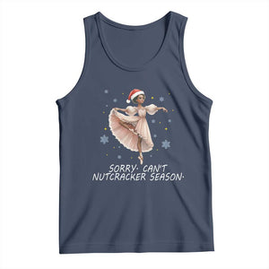 Black Nutcracker Ballet Christmas Tank Top - Print Your Wear