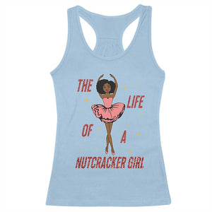 Black Nutcracker Racerback Tank Top The Life Of A Ballet Girl TS14 Light Blue Print Your Wear