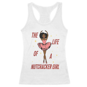 Black Nutcracker Racerback Tank Top The Life Of A Ballet Girl TS14 White Print Your Wear