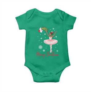 Black Nutcracker Ballet Baby Onesie Merry Christmas TS14 Irish Green Print Your Wear
