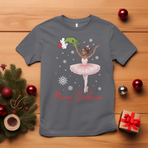 Black Nutcracker Ballet T Shirt Merry Christmas TS14 Charcoal Print Your Wear
