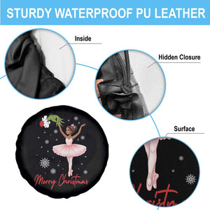 Black Nutcracker Ballet Spare Tire Cover Merry Christmas TS14 Print Your Wear