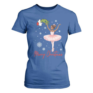 Black Nutcracker Ballet T Shirt For Women Merry Christmas - Print Your Wear