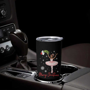 Black Nutcracker Ballet Tumbler Cup Merry Christmas TS14 Print Your Wear