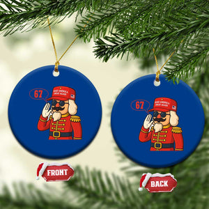 67 Six Seven Christmas Meme Ceramic Ornament Funny Nutcracker Make Xmas Great Again TS14 1pc Blue Print Your Wear