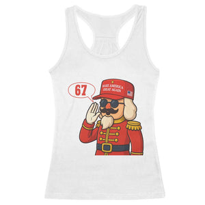 67 Six Seven Christmas Meme Racerback Tank Top Funny Nutcracker Make Xmas Great Again TS14 White Print Your Wear