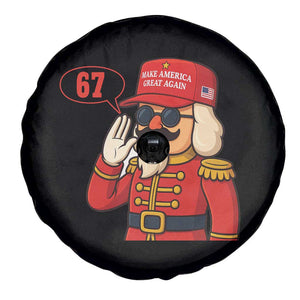 67 Six Seven Christmas Meme Spare Tire Cover Funny Nutcracker Make Xmas Great Again TS14 Print Your Wear
