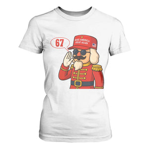67 Six Seven Christmas Meme T Shirt For Women Funny Nutcracker Make Xmas Great Again TS14 White Print Your Wear