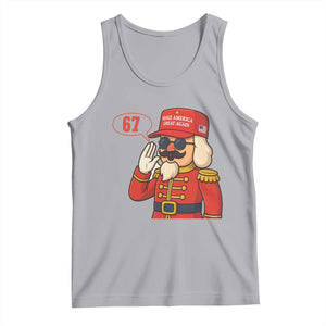 67 Six Seven Christmas Meme Tank Top Funny Nutcracker Make Xmas Great Again TS14 Athletic Heather Print Your Wear