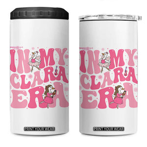 Nutcracker Goose Ballet 4 in 1 Can Cooler Tumbler In My Clara Era TS14 One Size: 16 oz White Print Your Wear