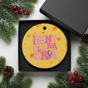 Nutcracker Goose Ballet Ceramic Ornament In My Clara Era TS14 1pc Yellow Cheese Print Your Wear
