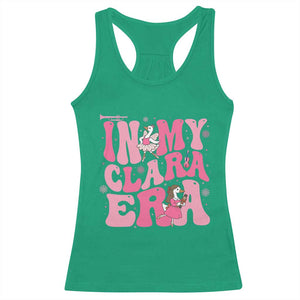 Nutcracker Goose Ballet Racerback Tank Top In My Clara Era TS14 Irish Green Print Your Wear