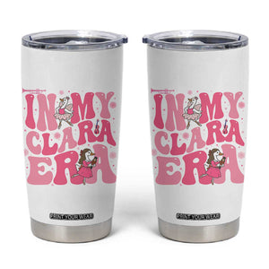 Nutcracker Goose Ballet Tumbler Cup In My Clara Era TS14 White Print Your Wear