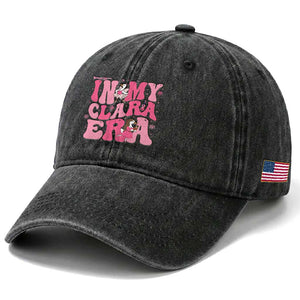 Nutcracker Goose Ballet Washed Cotton Baseball Cap In My Clara Era TS14 Print Your Wear