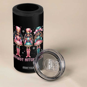 Howdy Nutcracker Cowgirl Christmas Western Country 4 in 1 Can Cooler Tumbler TS14 Print Your Wear