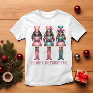 Howdy Nutcracker Cowgirl Christmas Western Country T Shirt TS14 White Print Your Wear