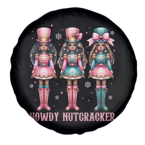 Howdy Nutcracker Cowgirl Christmas Western Country Spare Tire Cover TS14 Print Your Wear