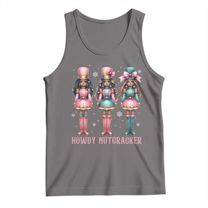 Howdy Nutcracker Cowgirl Christmas Western Country Tank Top - Print Your Wear
