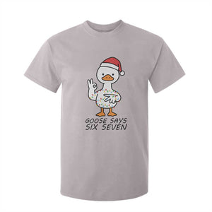 67 Six Seven Chirtsmas Meme T Shirt For Kid Funny Silly Goose TS14 Ice Gray Print Your Wear