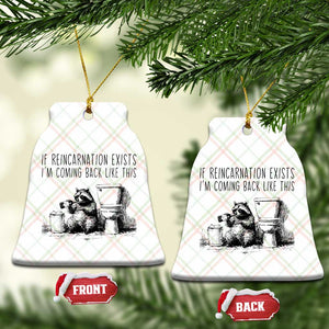 Funny Drunk Raccoon Ceramic Ornament Trashed Panda Meme TS14 Print Your Wear