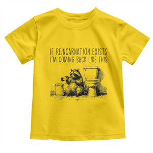 Funny Drunk Raccoon Toddler T Shirt Trashed Panda Meme TS14 Daisy Print Your Wear