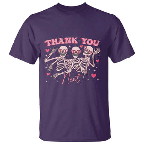 Funny Skeleton Anti Valentines T Shirt TS14 Purple Print Your Wear