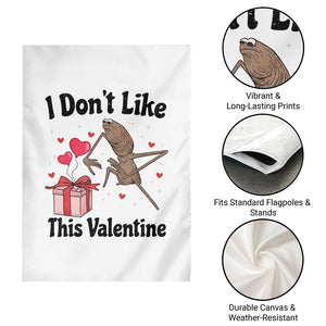 Marcus The Worm Meme Garden Flag I Do Not Like This Valentine TS14 Print Your Wear