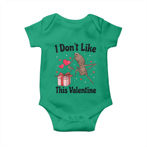 Marcus The Worm Meme Baby Onesie I Do Not Like This Valentine TS14 Irish Green Print Your Wear