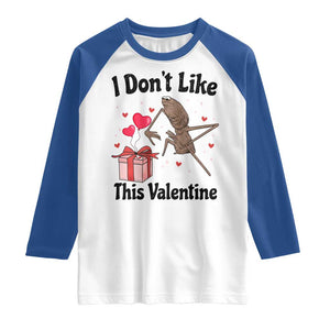 Marcus The Worm Meme Raglan Shirt I Do Not Like This Valentine TS14 White Royal Print Your Wear