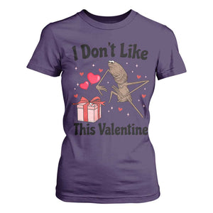 Marcus The Worm Meme T Shirt For Women I Do Not Like This Valentine TS14 Purple Print Your Wear