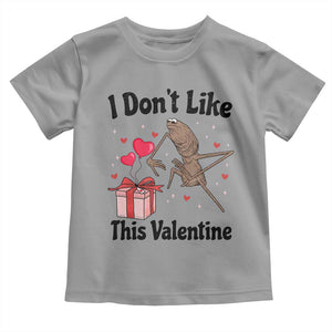 Marcus The Worm Meme Toddler T Shirt I Do Not Like This Valentine TS14 Sport Gray Print Your Wear