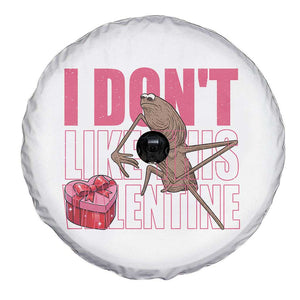 Marcus The Worm Funny Valentine Meme Spare Tire Cover I Don't Like This Valentine TS14 Print Your Wear