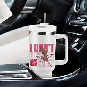 Marcus The Worm Funny Valentine Meme Tumbler With Handle I Don't Like This Valentine TS14 Print Your Wear
