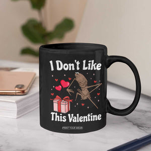 Marcus The Worm Meme Coffee Mug Funny Anti Valentines Day Sarcastic TS14 Print Your Wear