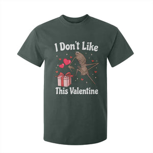 Marcus The Worm Meme T Shirt For Kid Funny Anti Valentines Day Sarcastic TS14 Dark Forest Green Print Your Wear