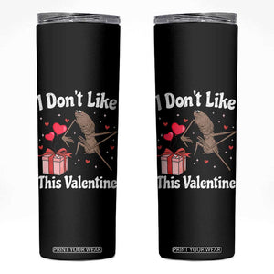 Marcus The Worm Meme Skinny Tumbler Funny Anti Valentines Day Sarcastic TS14 Black Print Your Wear