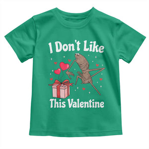 Marcus The Worm Meme Toddler T Shirt Funny Anti Valentines Day Sarcastic TS14 Irish Green Print Your Wear