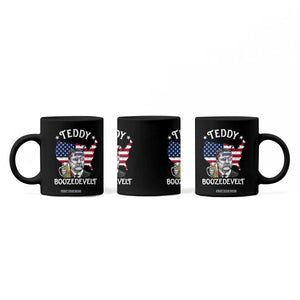 Teddy Boozedevelt Theodore Roosevelt Coffee Mug 4th Of July American Flag TS14 Print Your Wear