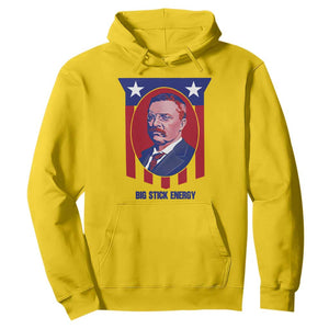 Theodore Roosevelt Patriotic American Flag Hoodie Big Stick Energy President TS14 Daisy Print Your Wear