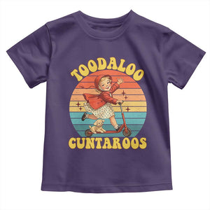 Toodaloo Cuntaroos Toddler T Shirt Funny Roller Sassy Girl Sarcastic Humor TS14 Purple Print Your Wear