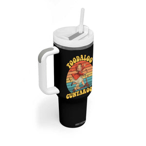 Toodaloo Cuntaroos Tumbler With Handle Funny Roller Sassy Girl Sarcastic Humor TS14 Print Your Wear