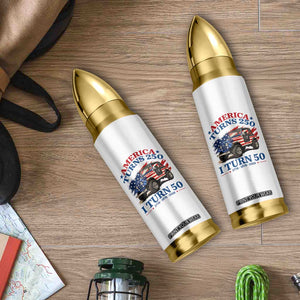 America Turns 250 I Turn 50 1976 50th Birthday Bullet Tumbler Compact Classic Off-road SUV TS14 Print Your Wear