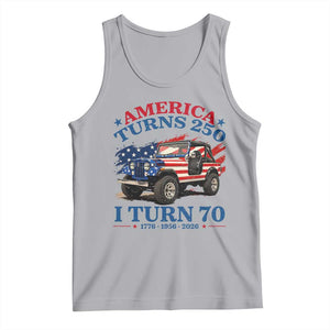 America Turns 250 I Turn 70 1956 70th Birthday Tank Top Compact Classic Off-road SUV