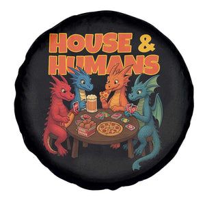 Houses Humans Spare Tire Cover Funny RPG Parody Gamer TS14 Print Your Wear