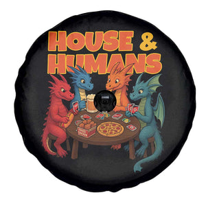 Houses Humans Spare Tire Cover Funny RPG Parody Gamer TS14 Print Your Wear